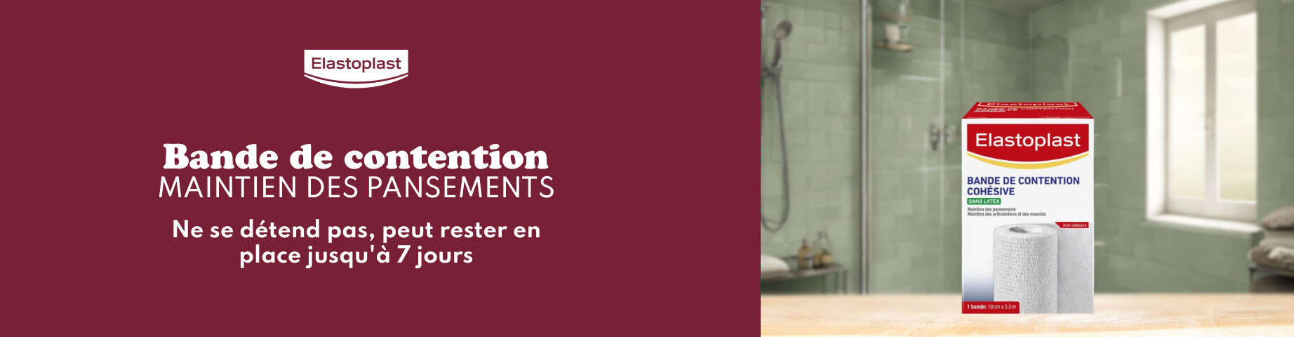 Découvrez la bande de contention Elastoplast !