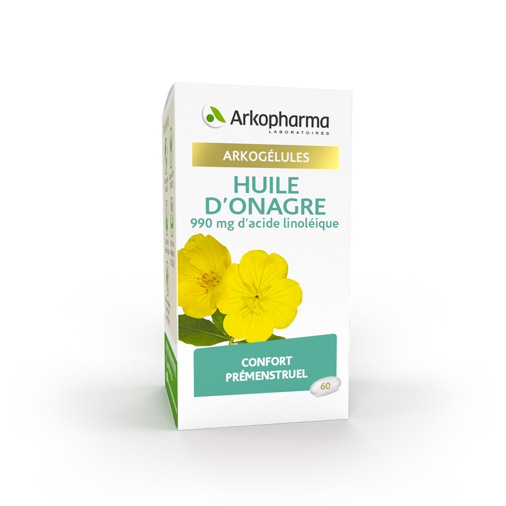 Arkopharma Arkogélules Huile D'onagre 60 Capsules