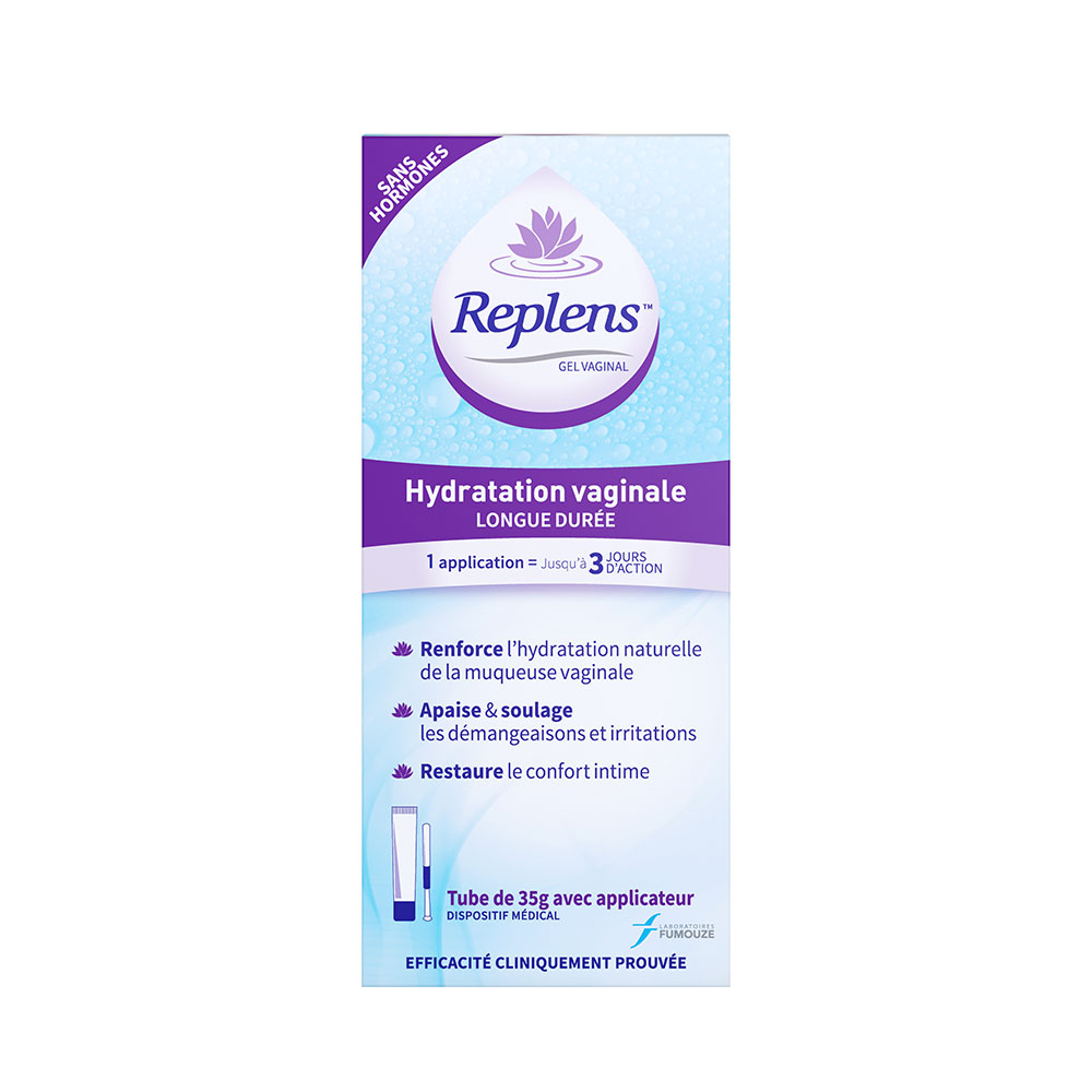 Replens Gel hydratation Vaginale 35g Avec Applicateur