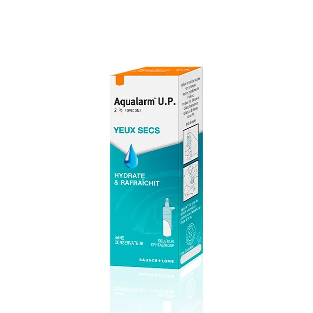 Bausch&Lomb Aqualarm Solution Ophtalmique U.p. Sans conservateur 10ml