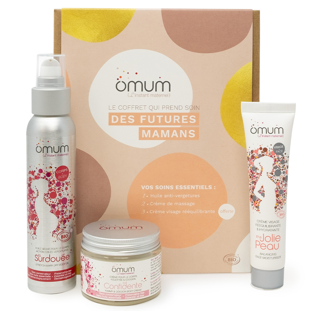 Omum Coffret Qui Prend Soin Des Futures Mamans Bio