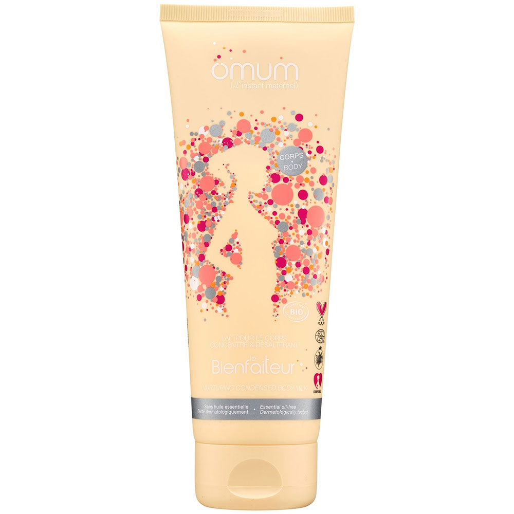 Omum Le Bienfaiteur Lait Concentre Desalterant Corps Bio 200ml