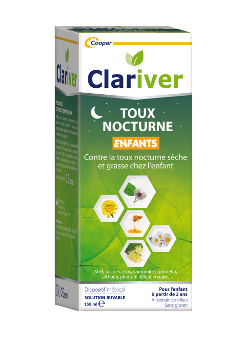 Clariver Toux Nocturne Enfants 150ml