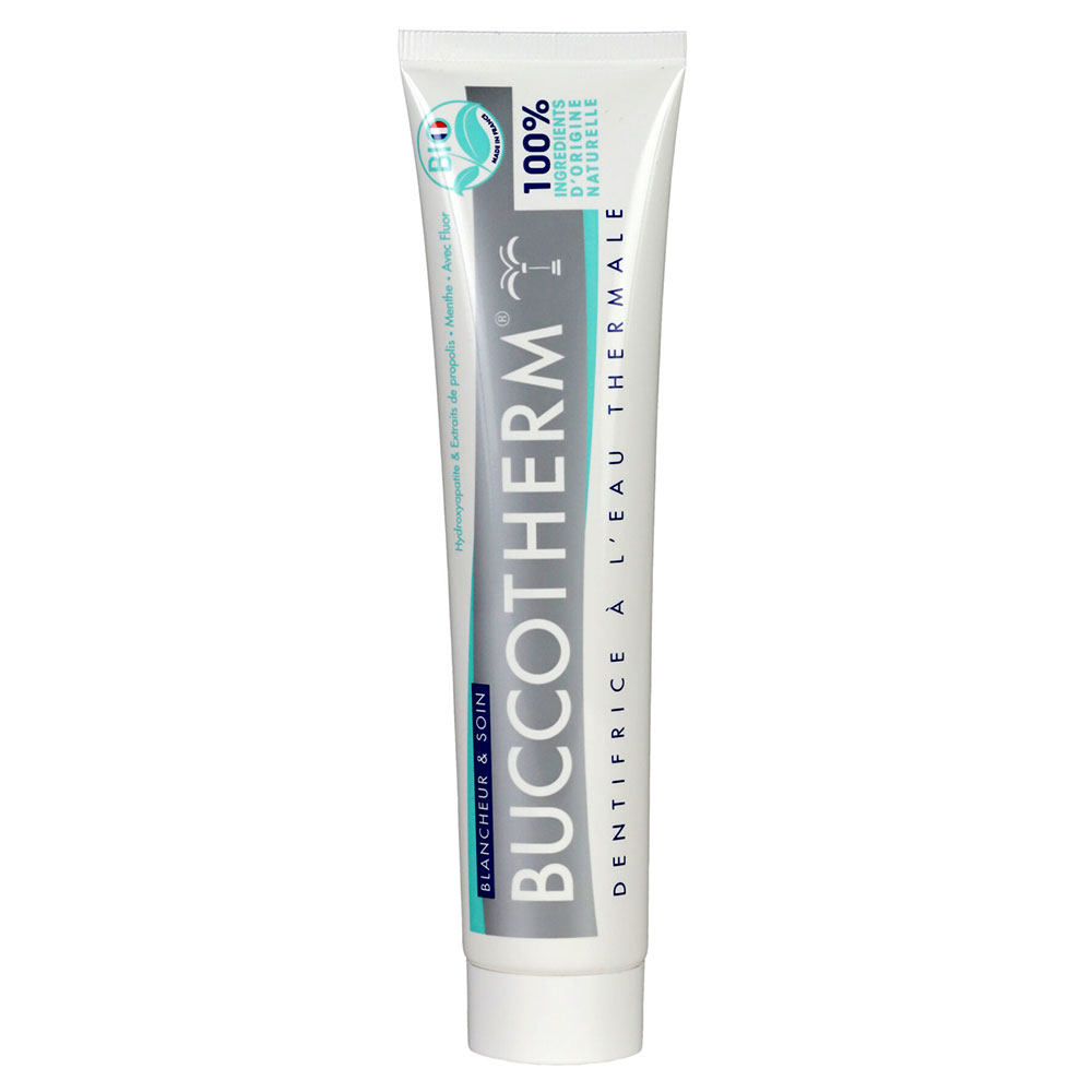 Buccotherm Dentifrice à l'eau thermale Blancheur et Soin 75ml