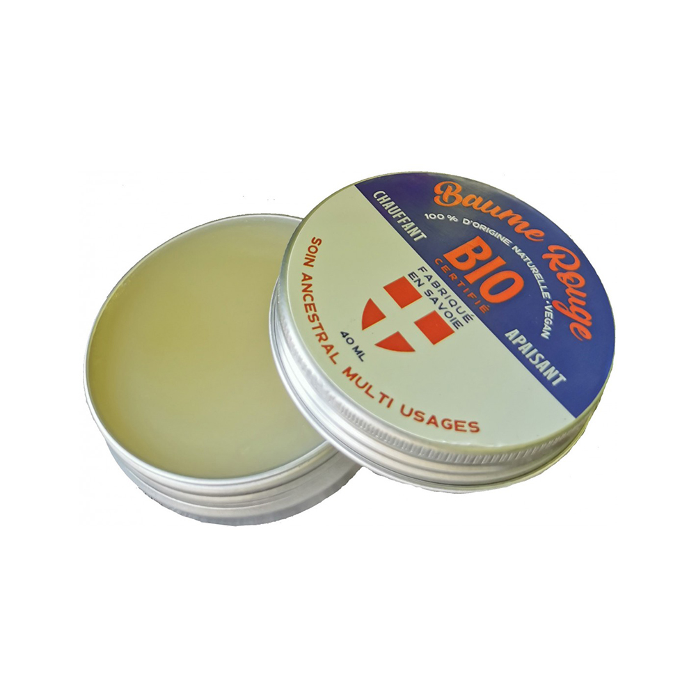 Phytema Baume Rouge - Soin Ancestral Multi Usage Certifié Bio 40ml
