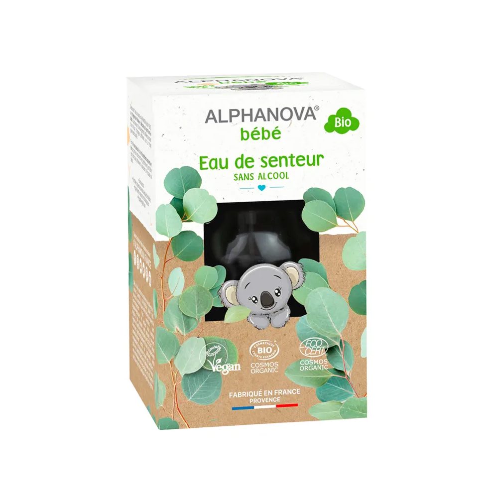 Alphanova Bébé Eau de Senteur Bio Sans Alcool 50ml