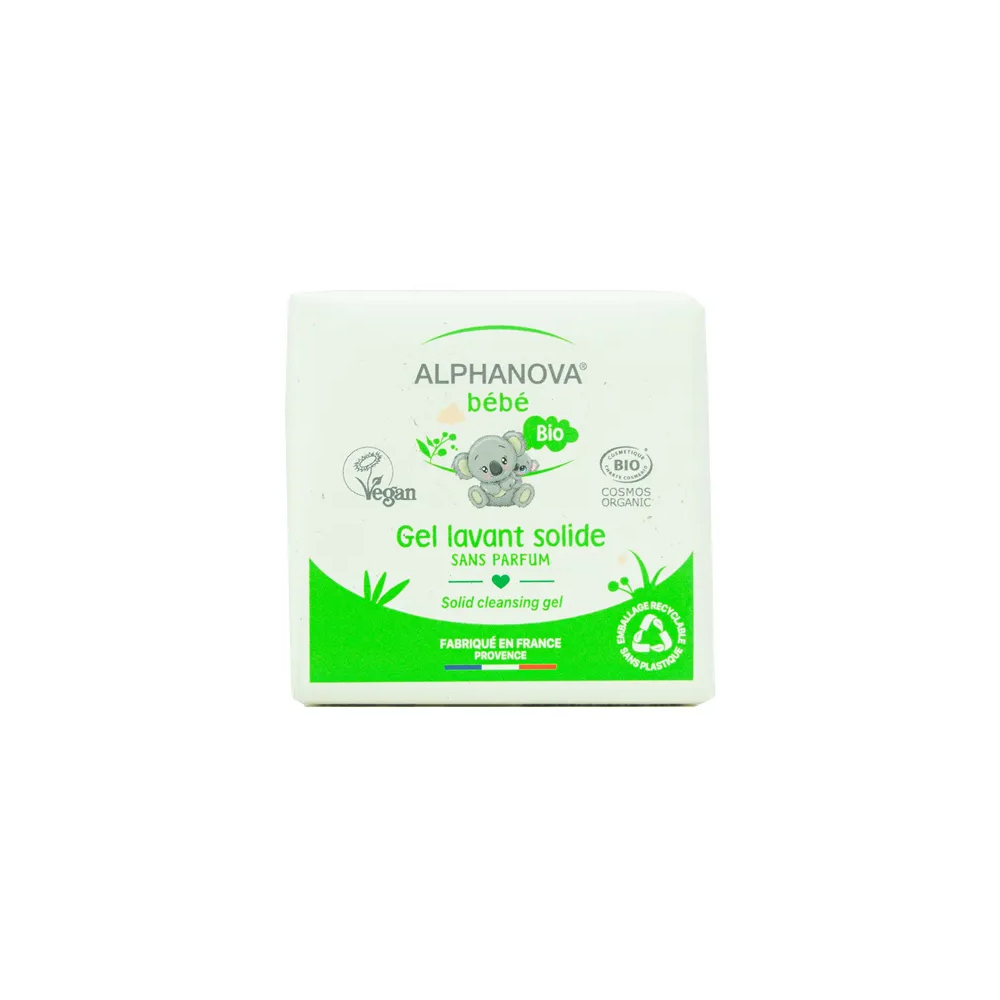Alphanova Solide Gel Lavant Solide Bio 100g