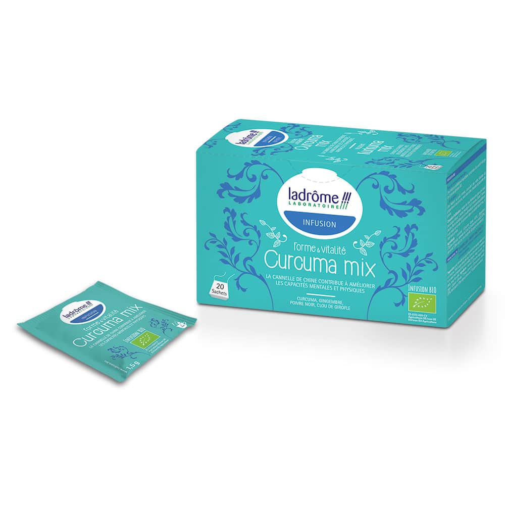 Ladrôme Infusion Curcuma Mix Bio x20 sachets