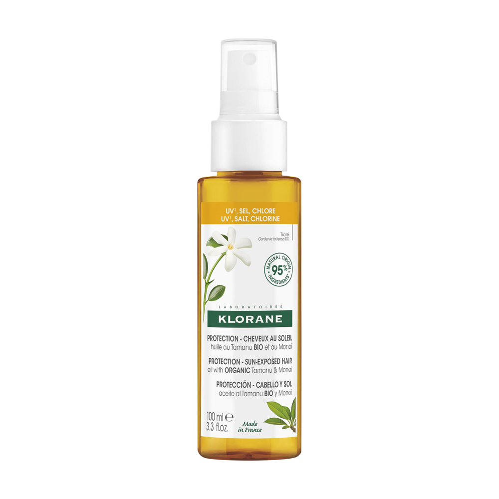 Klorane Huile protectrice capillaire au Tamanu BIO et Monoï