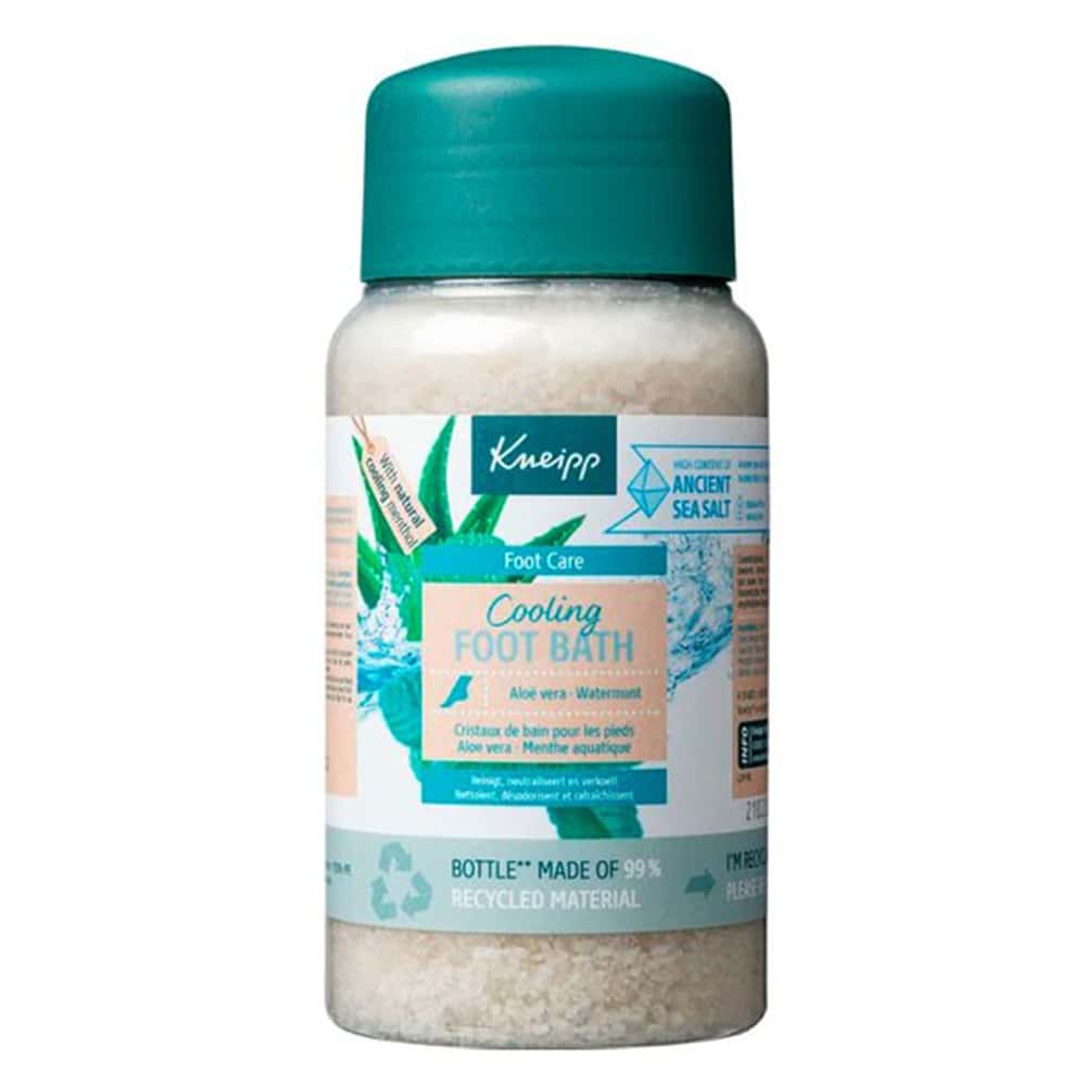 Kneipp Soins Pieds Cristaux pour bain de pieds Cooling 600g
