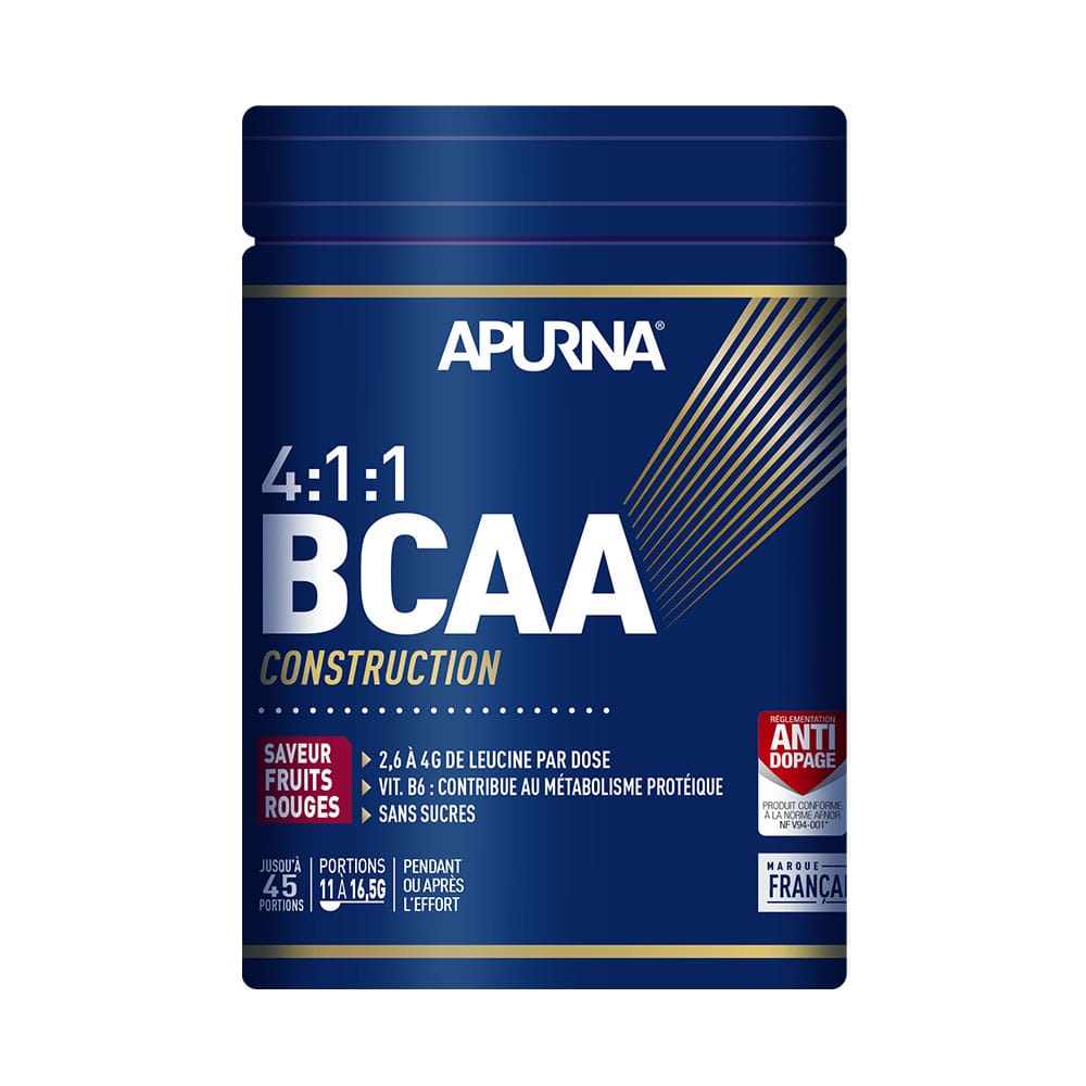 Apurna BCAA 4:1:1 Fruits rouges 400g