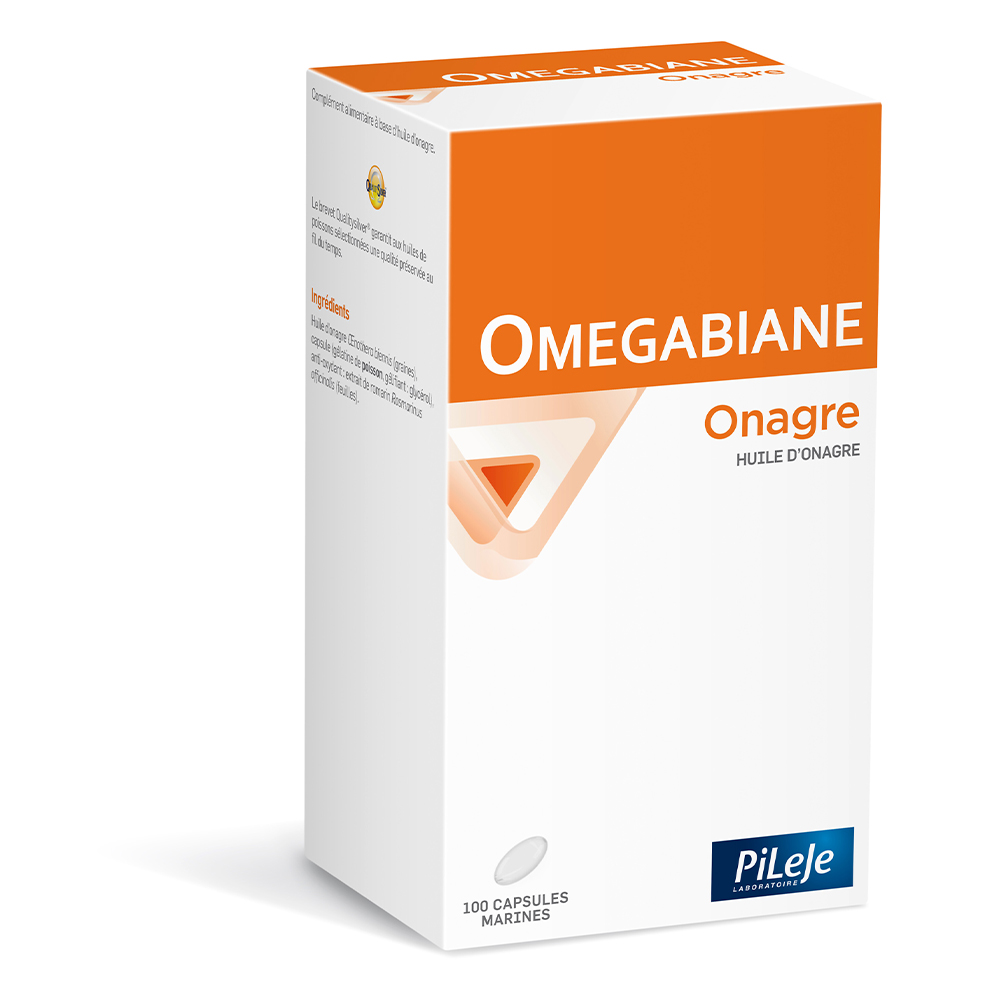 Onagre 100 Capsules Omegabiane Pileje