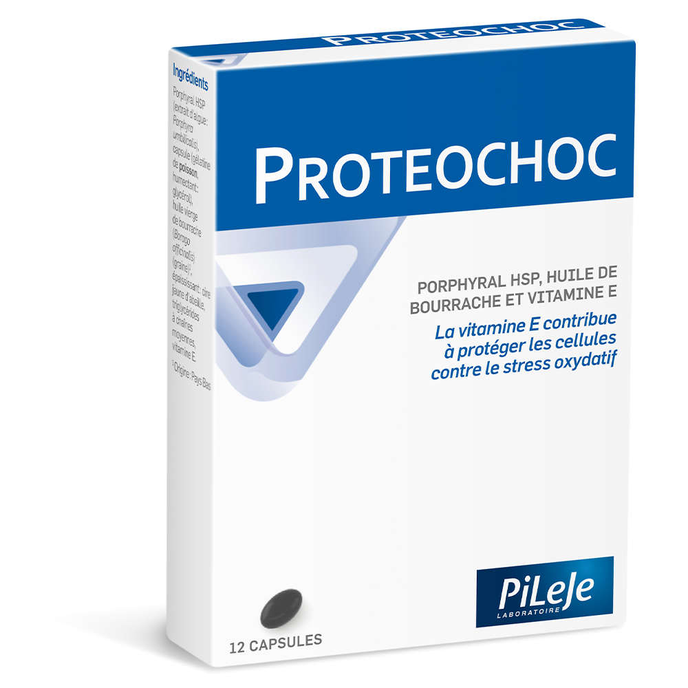 Pileje Proteochoc Porphyral HSP et huile de bourrache 12 capsules