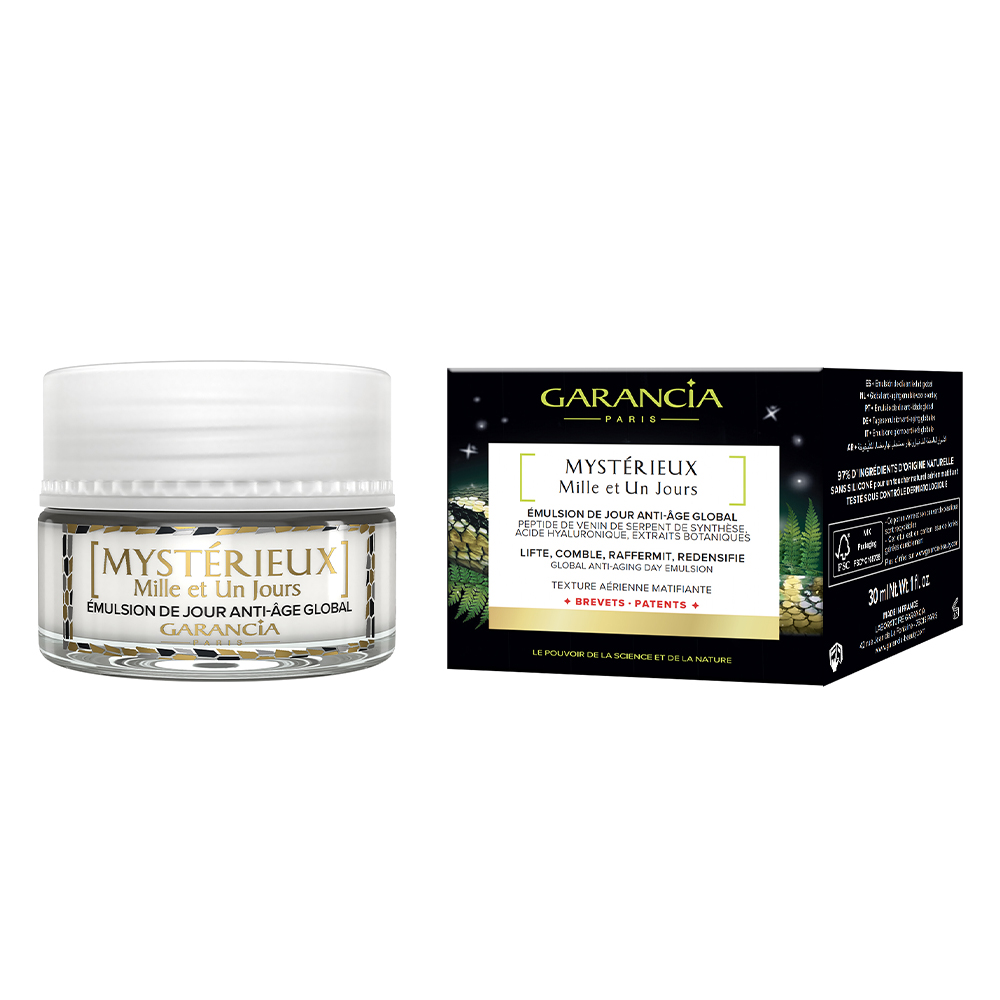 Garancia Mystérieux Emulsion de jour anti-âge global Mille et Un Jours Peaux mixtes à grasses 30ml