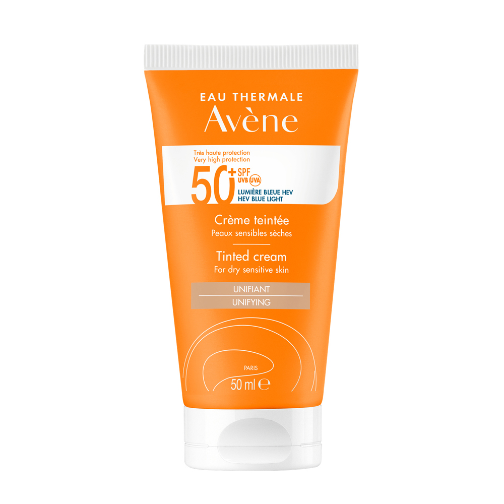 Avène Solaire Creme Teintée SPF50+ Peaux sensibles sèches Avène 50ml
