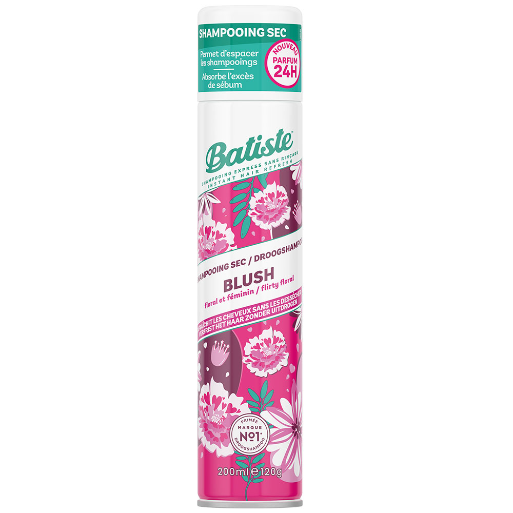 Batiste Shampooing sec Blush parfum longue durée 200ml