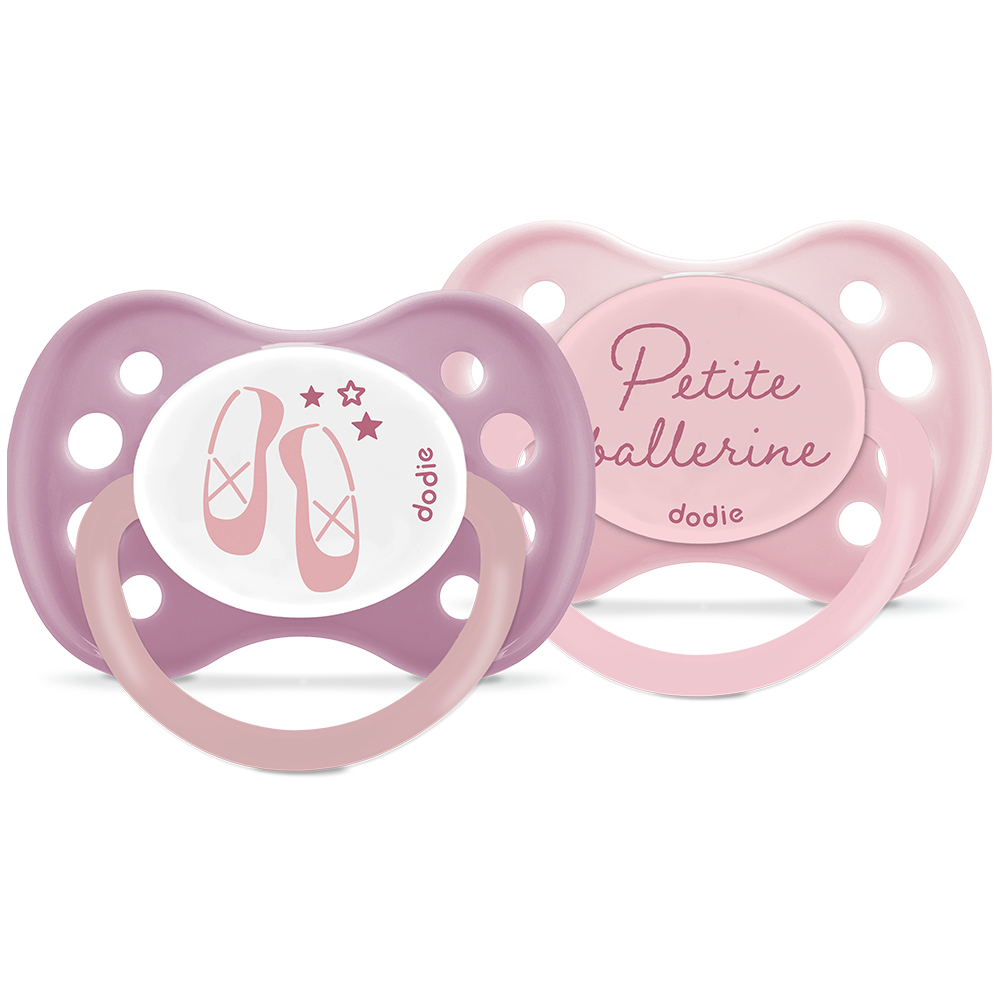Dodie Sucettes Symétriques Fille Quand je serai grande 6 mois et plus x2