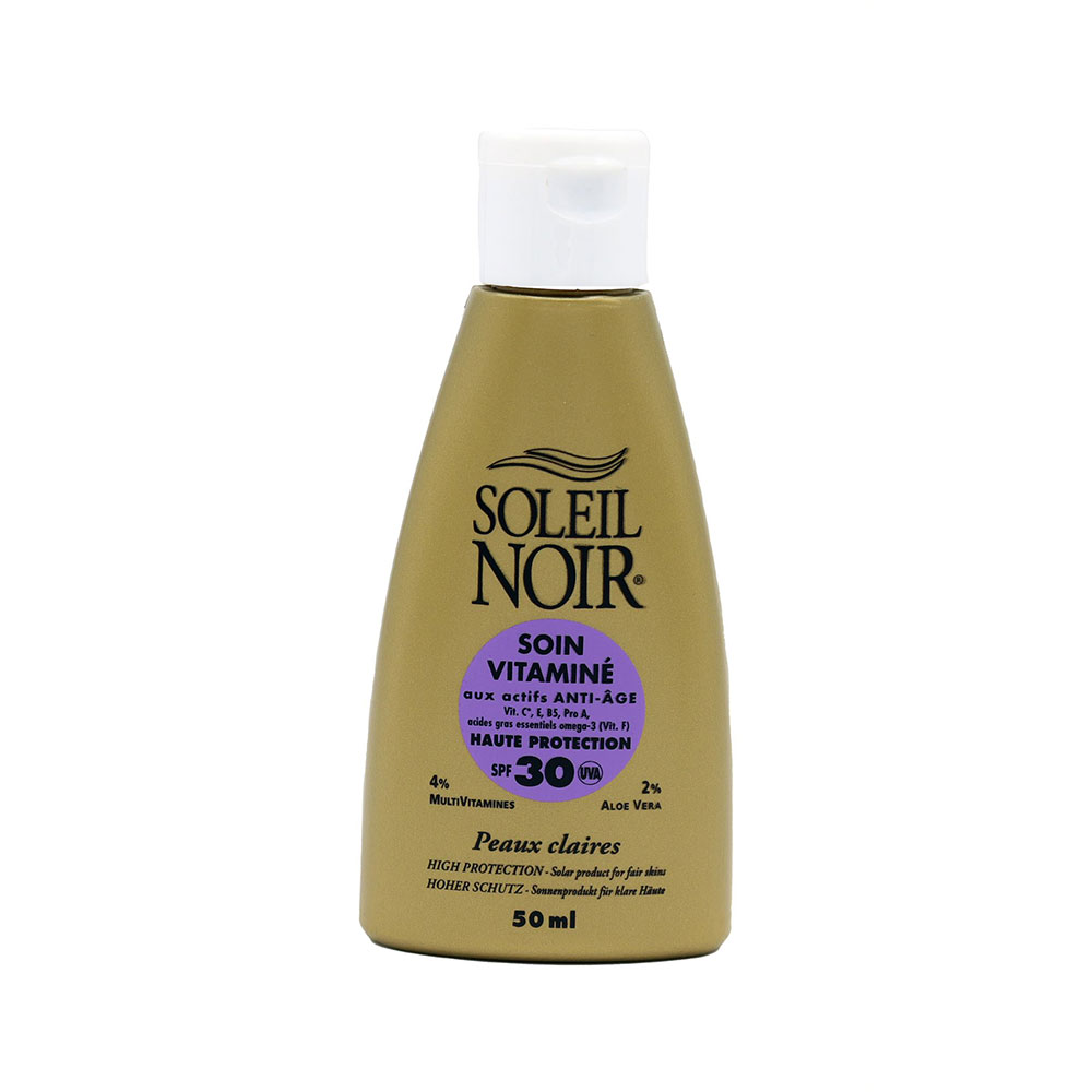 Soleil Noir N°17 Soin Vitaminé Haute Protection Spf30 Peaux claires 50ml