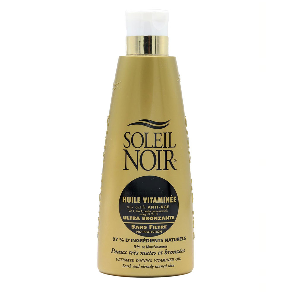 Soleil Noir N°12 Huile Vitaminee Ultra Bronzante 150ml