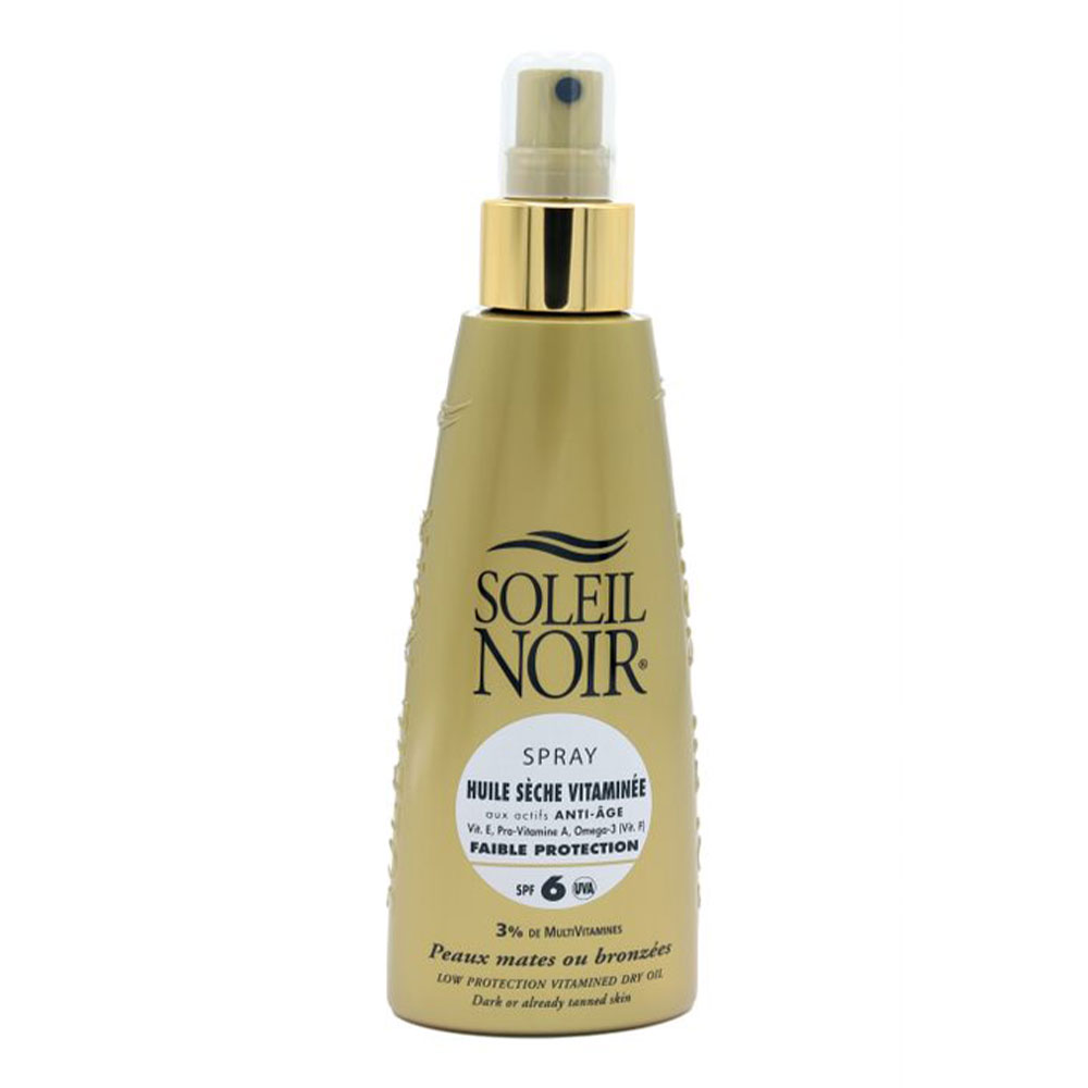 Soleil Noir N°52 Huile Seche Vitaminee Spf6 Spray 150 ml