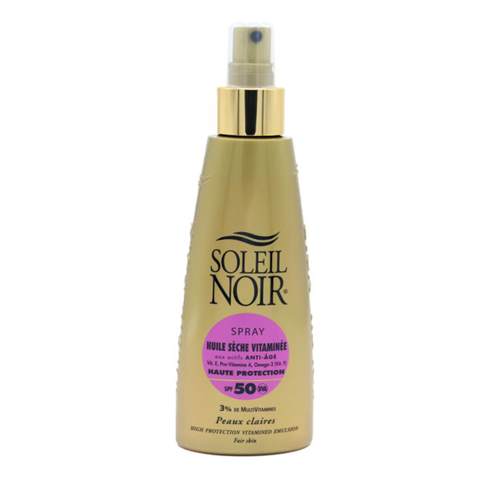 Soleil Noir N°64 Huile Seche Vitaminee Spf 50 Spray 150ml