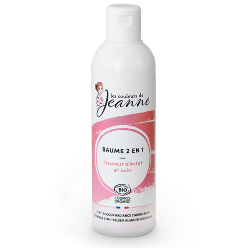 Les couleurs de Jeanne Baume fixateur éclat et soin Pour couleurs végétales 230 ml