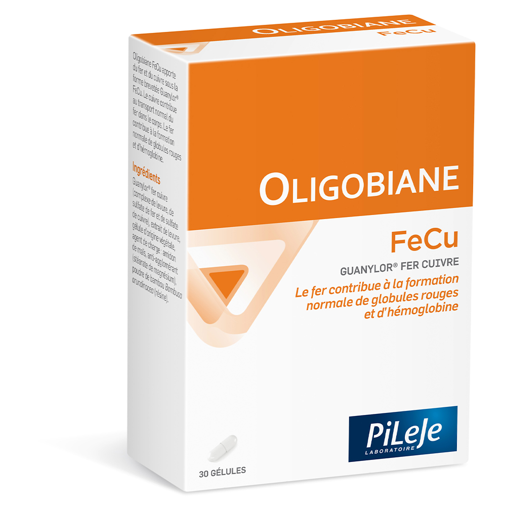 Pileje Oligobiane FeCu 30 gélules