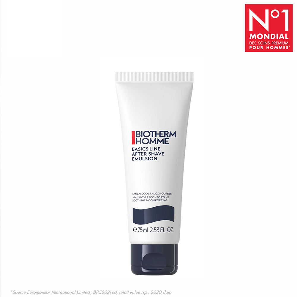 Biotherm Homme Baume Apaisant Sans Alcool Peaux Seches 75ml