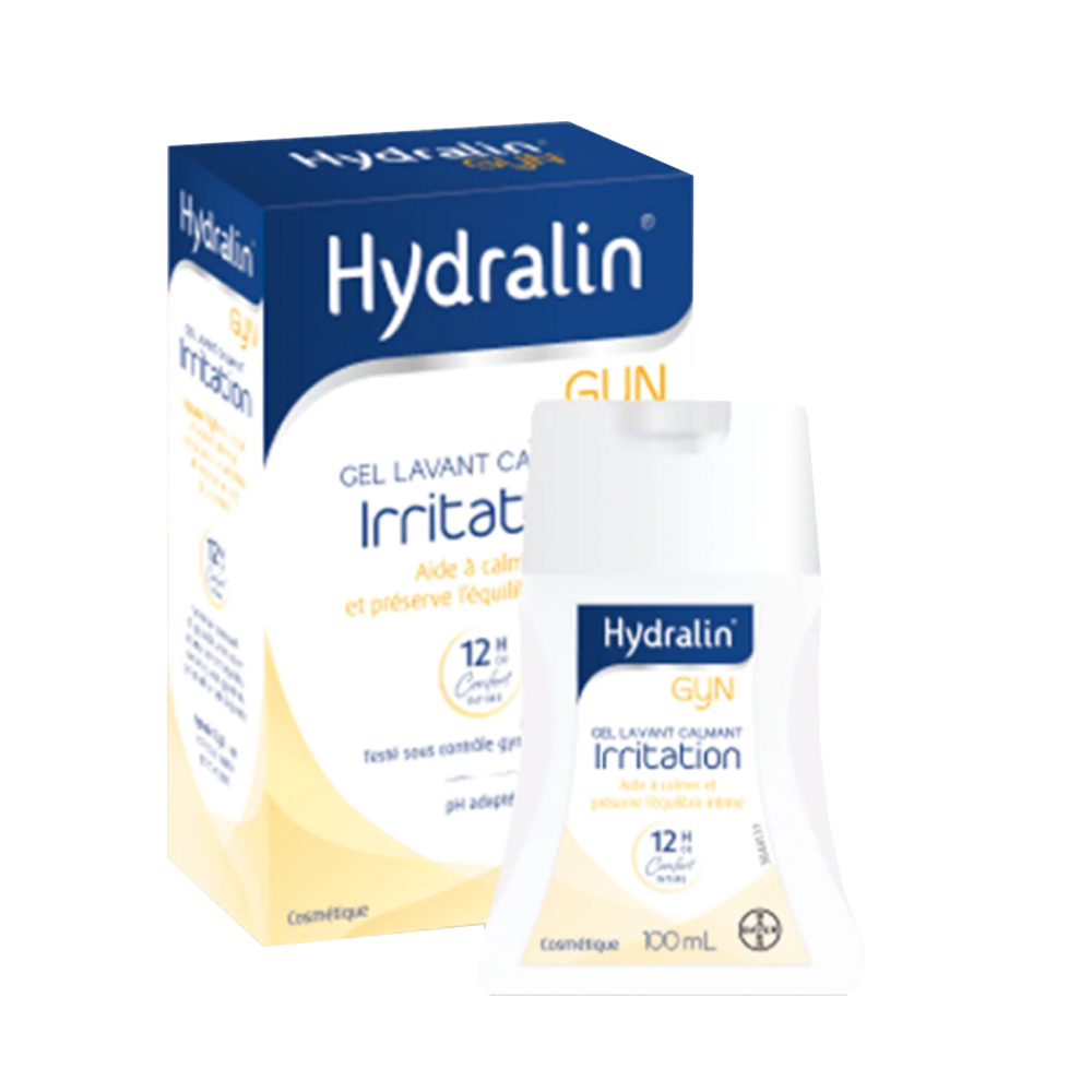 Hydralin Gyn Gel Lavant Intime Calmant Irritation 100ml