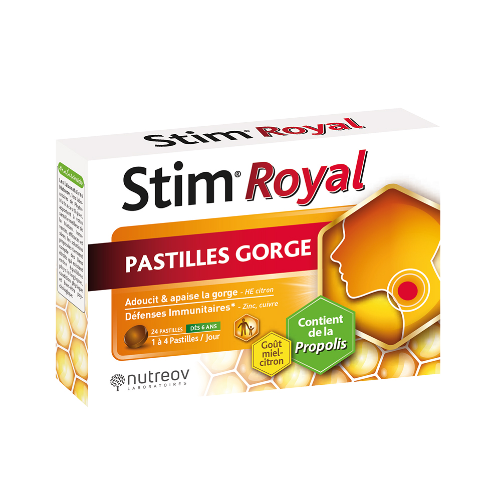 Nutreov Stim Royal Pastilles Gorge x24