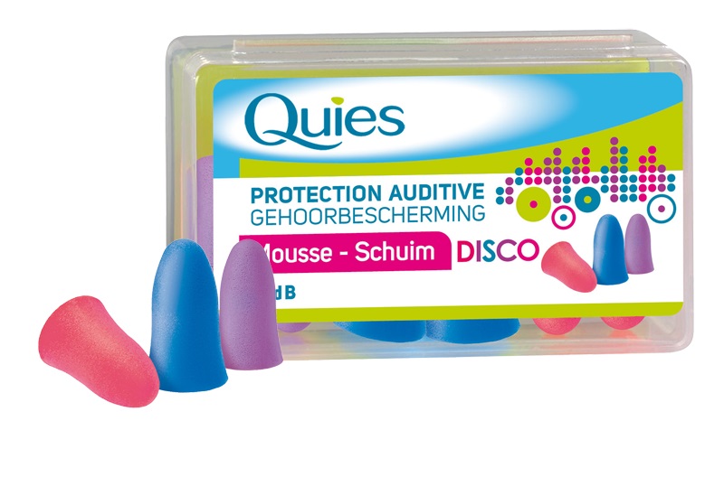 Quies Protection Auditive En Mousse Disco 3 Paires