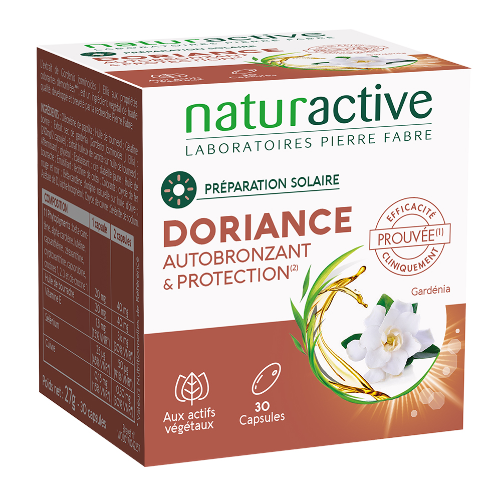 Naturactive Doriance Autobronzant & Protection 30 capsules