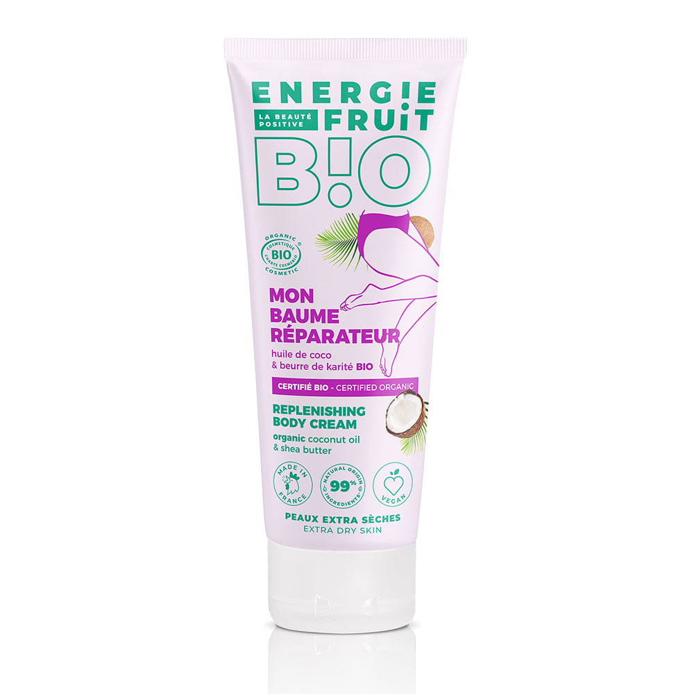 Energie Fruit Baume Corps Certifie Bio Coco & Beurre De Karite Bio 200ml