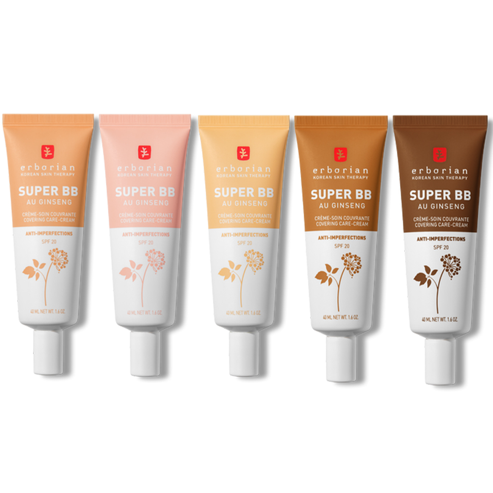 Erborian Super BB - Crème hydratante teintée Anti-imperfections 40 ml