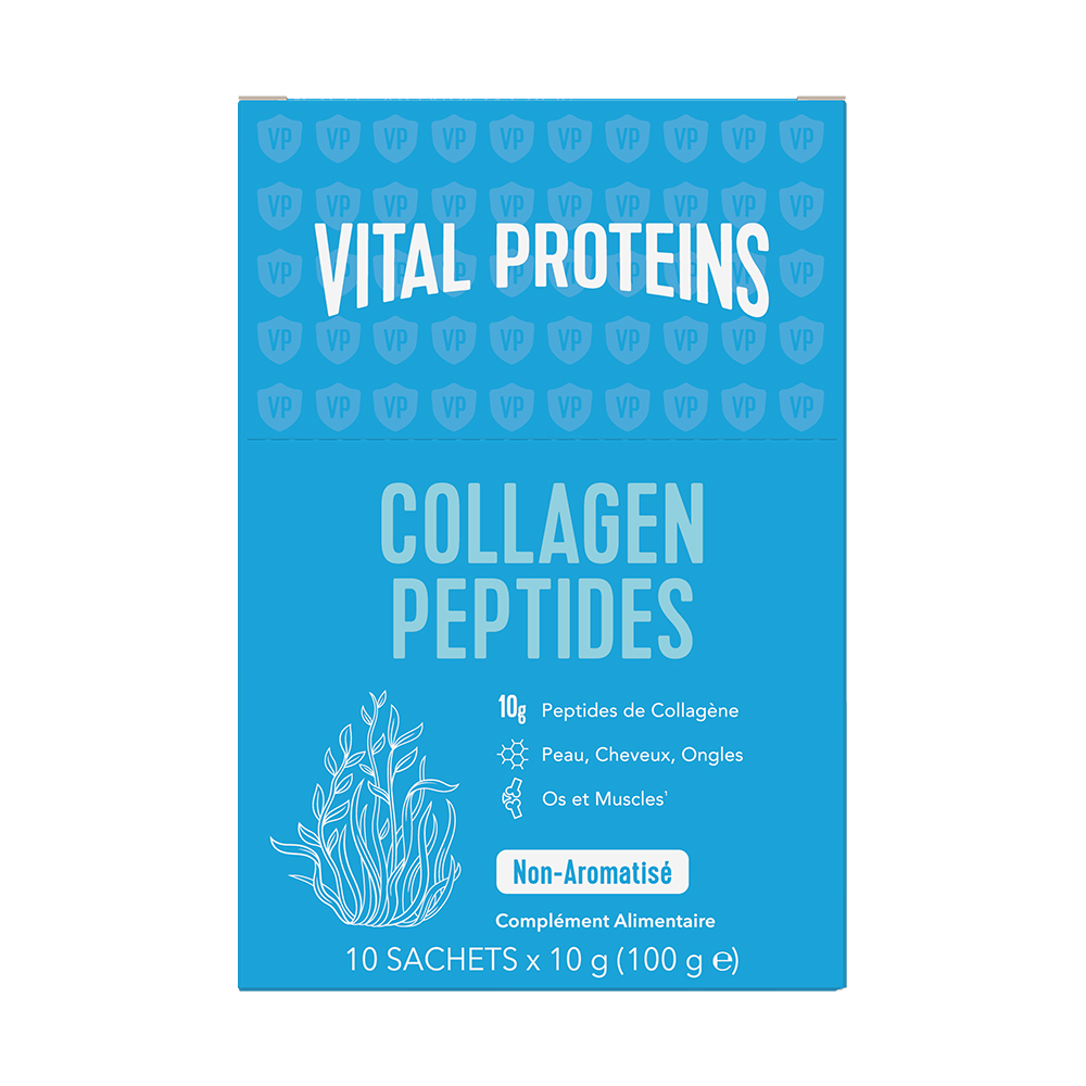 Vital Proteins Collagen Peptides Peau, cheveux, ongles, ossature 10 sticks de 10 g