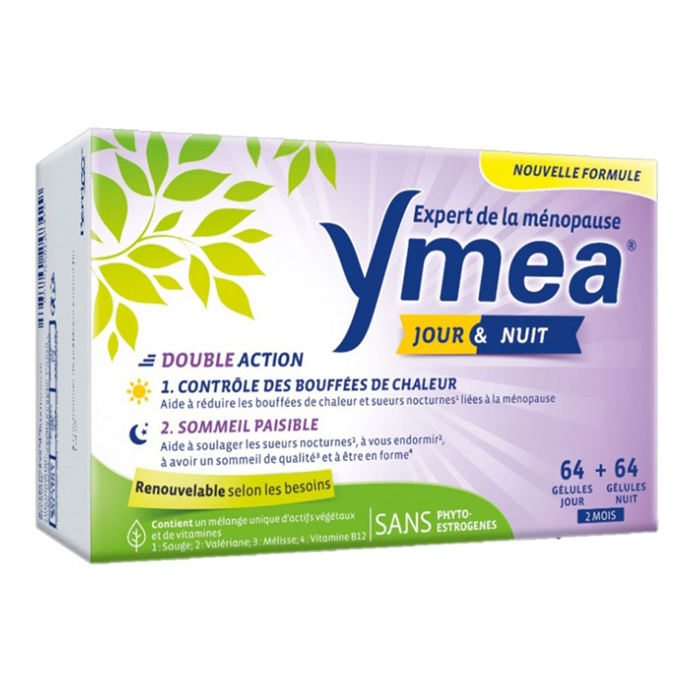 Ymea Menopause Jour&nuit 128 Gélules