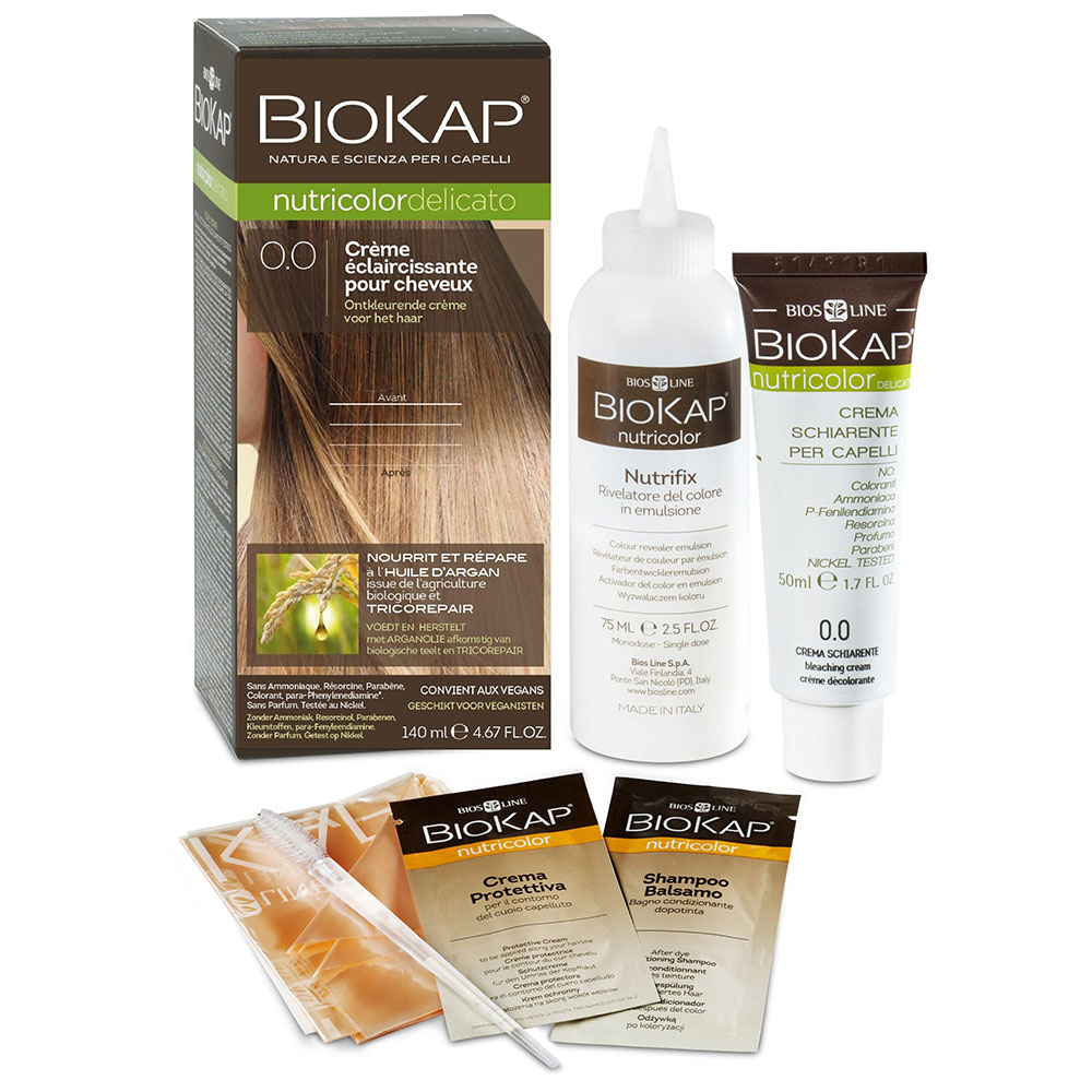 Biokap Nutricolor Delicato Crème Eclaicissante Pour Cheveux 140ml