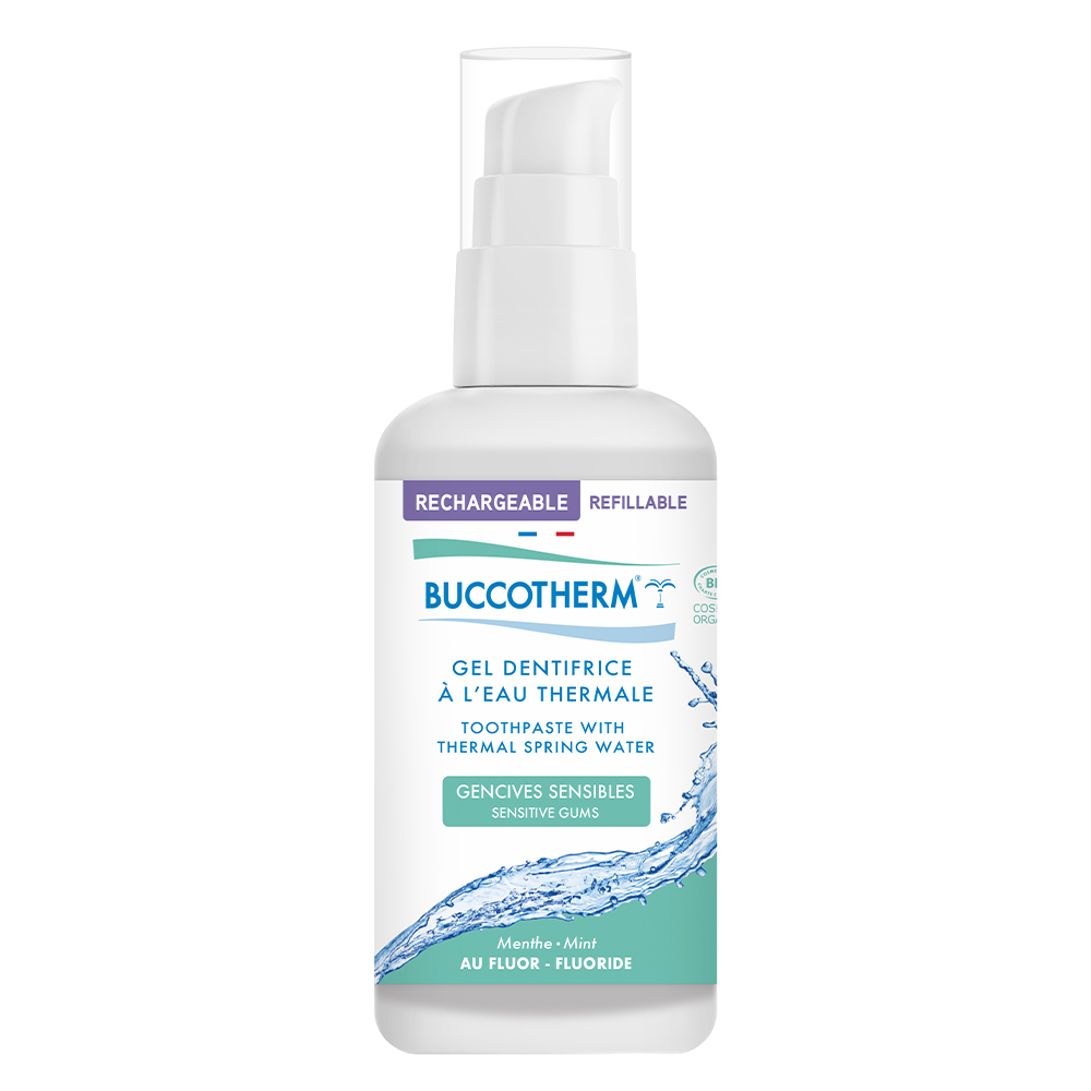 Buccotherm Gel Dentifrice Bio Rechargeable Gencives Sensibles 100ml