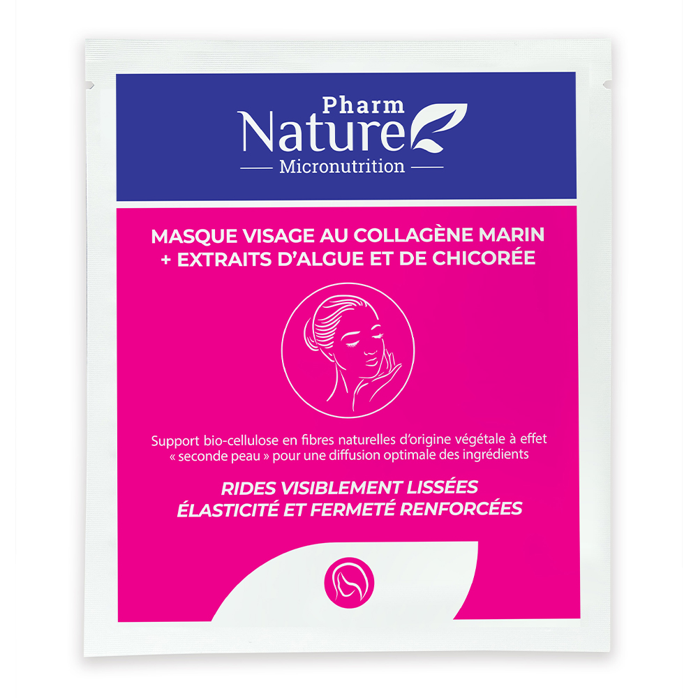 Kersiens Masque Visage Au Collagène Marin x1