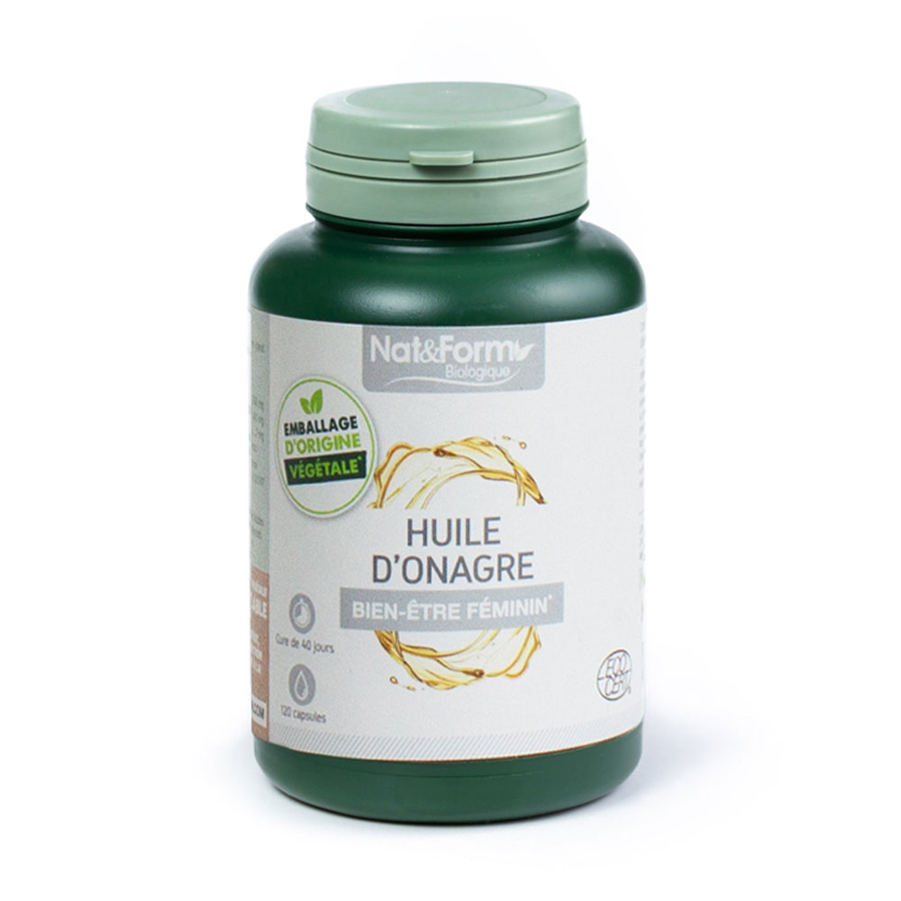 Nat&Form Huile D'Onagre Confort Féminin x120 capsules