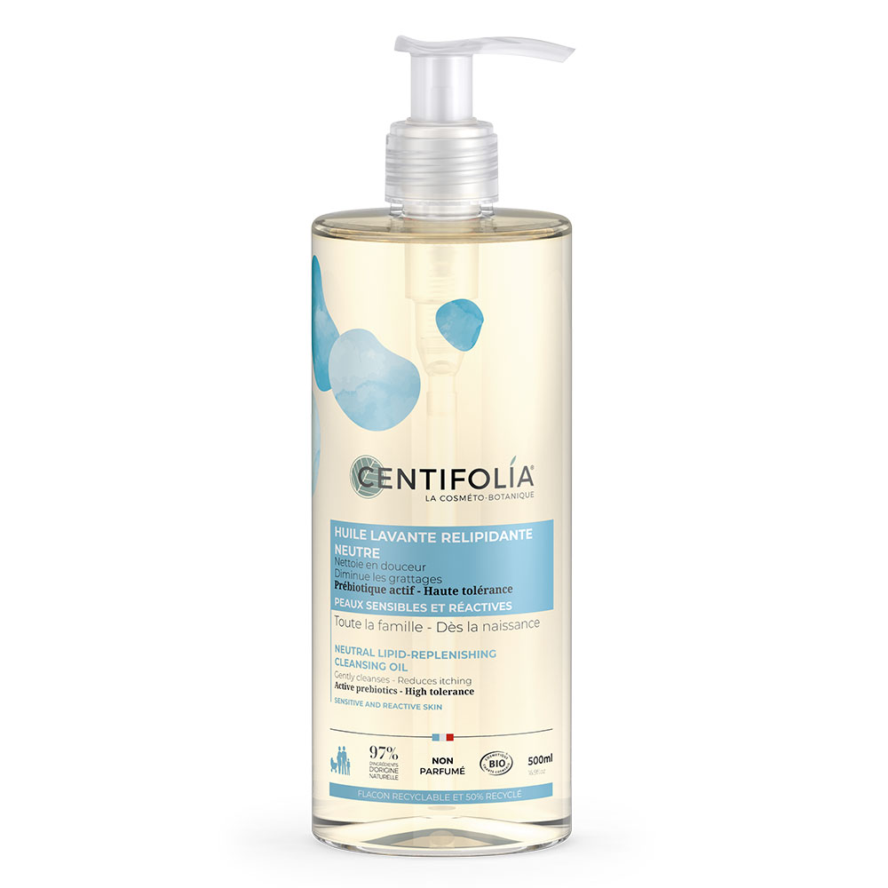 Centifolia Neutre Huile Lavante Relipidante Neutre Bio 500ml