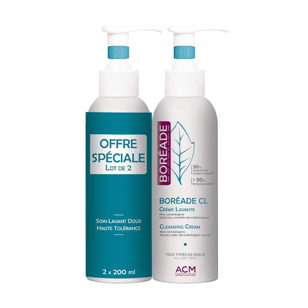 Acm Boréade CL Crème Lavante 2x200ml