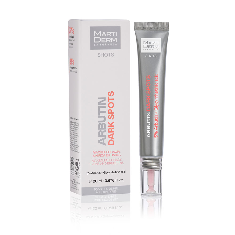 Martiderm Shots Arbutin Dark Spots Tous Types de Peaux 20ml
