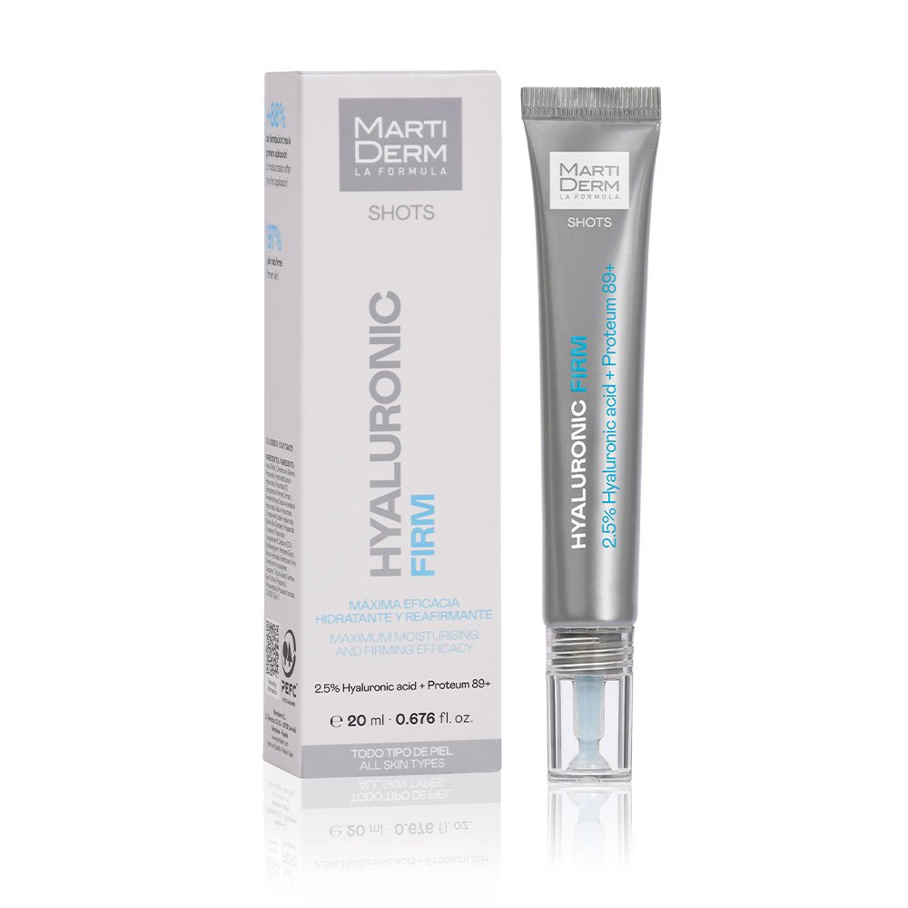 Martiderm Shots Hyaluronic Firm Tous Types de Peaux 20ml