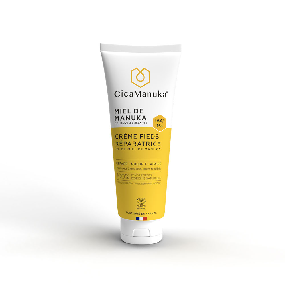 Cica Manuka Crème Pieds Réparatrice au Miel de Manuka IAA15+ 75ml
