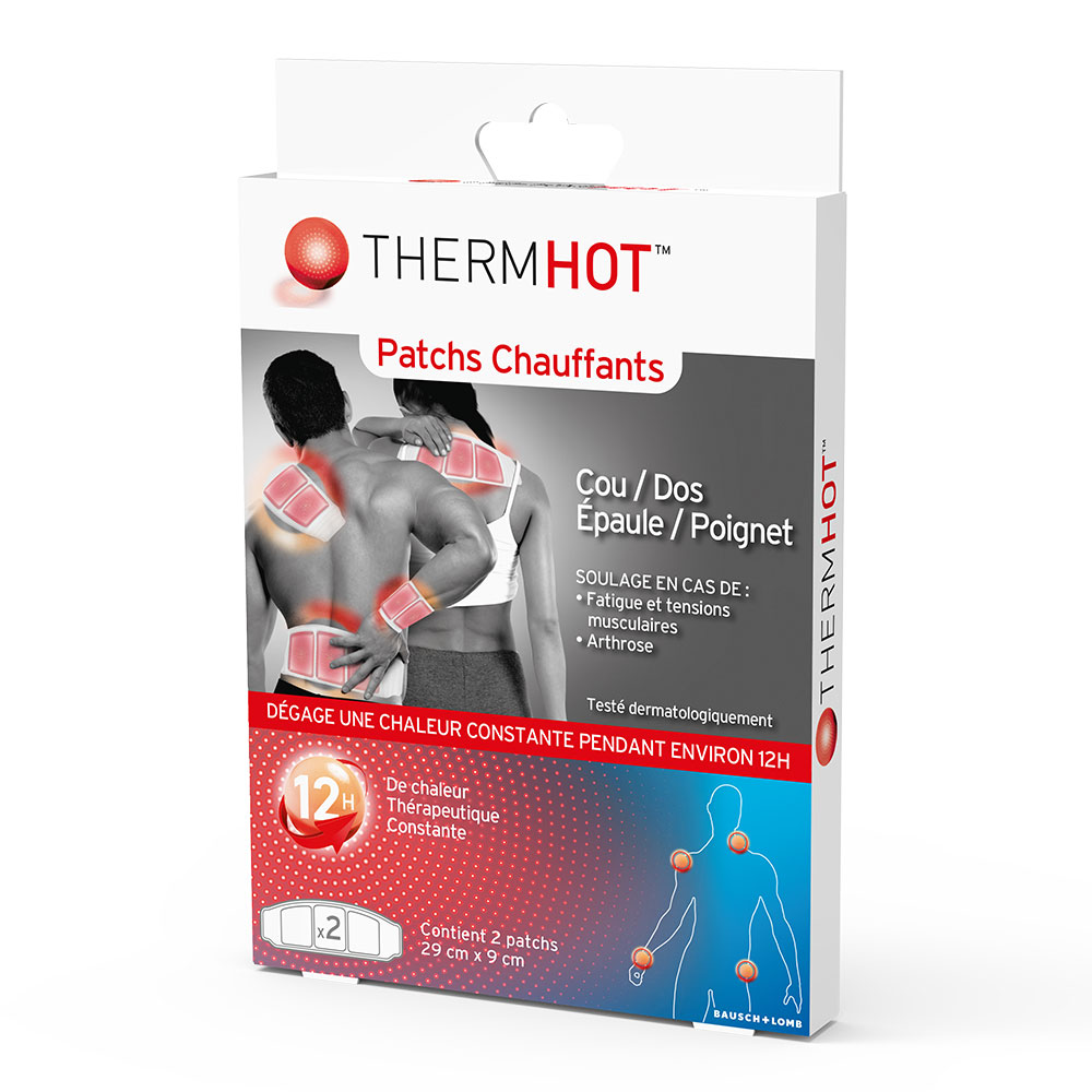Bausch&Lomb Thermhot Patchs Chauffants Multi-zones X2