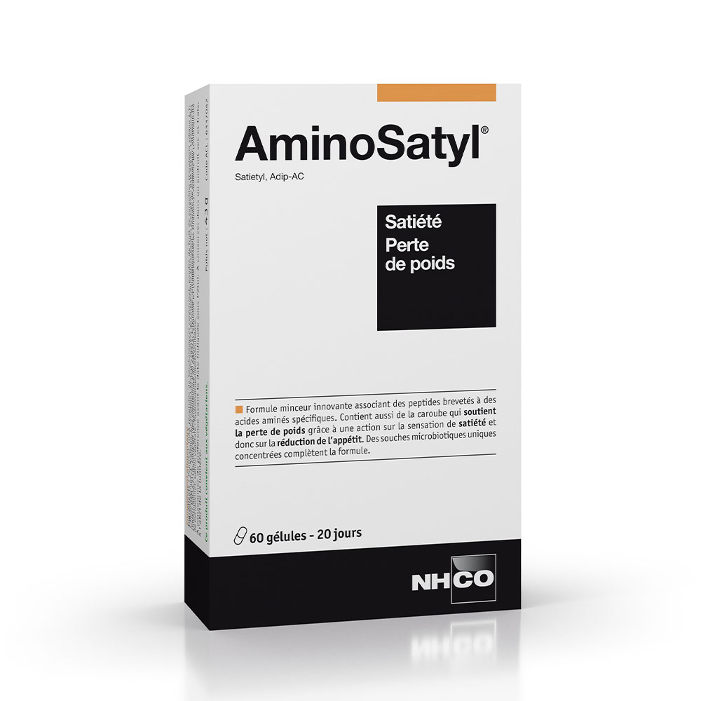 Nhco Nutrition AminoSatyl Satiété Perte de Poids 60 Gélules