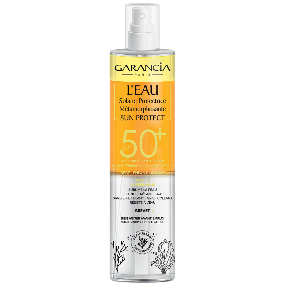 Garancia Sun Protect Eau Solaire Métamorphosante Protectrice SPF50+ 150ml
