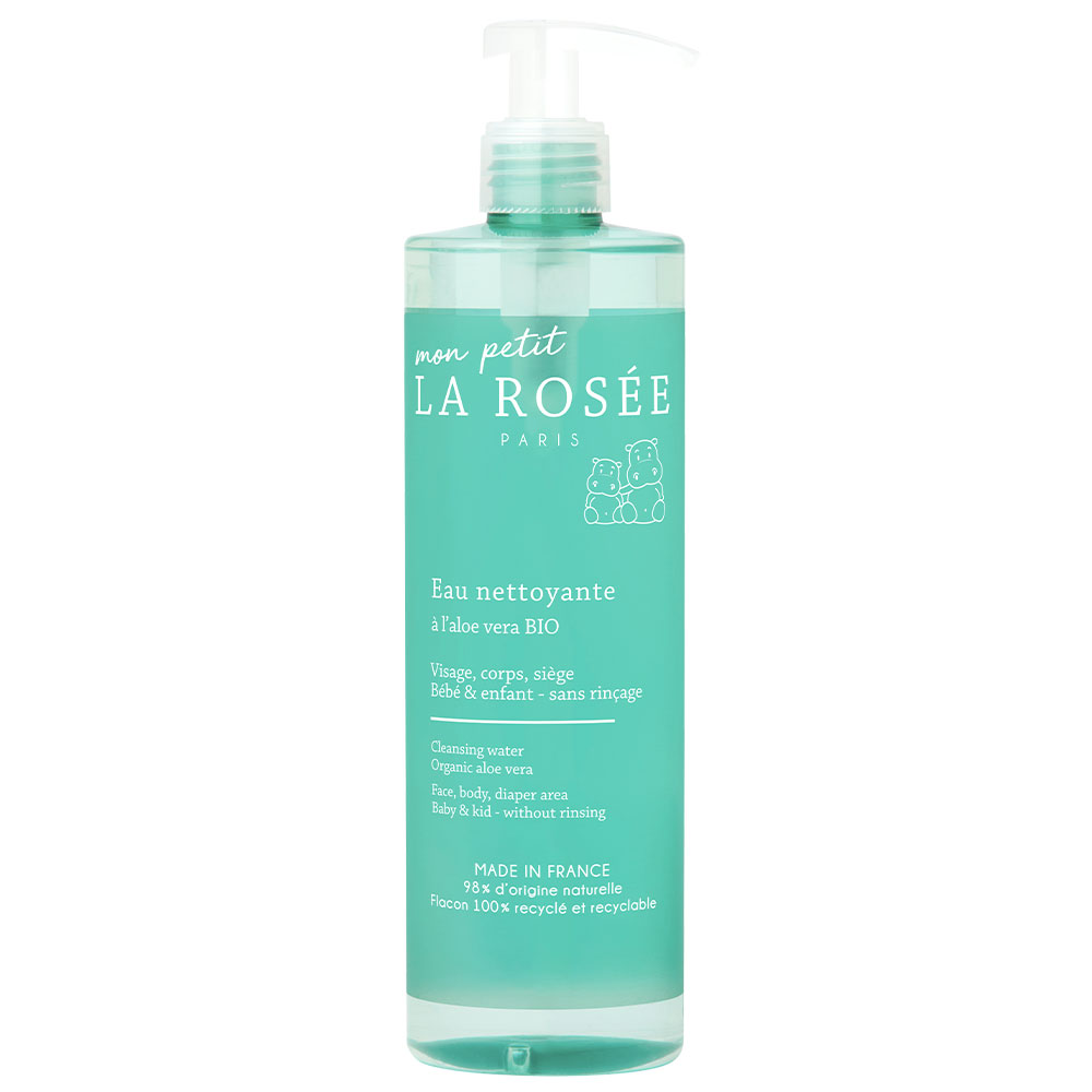 LA ROSÉE Bébé Eau Nettoyante A l'aloe vera Bio 400ml