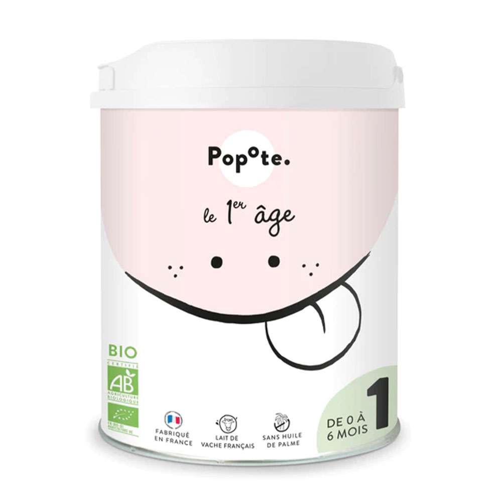 Popote Lait Infantile 1er Age Bio 0 à 6 Mois 400g